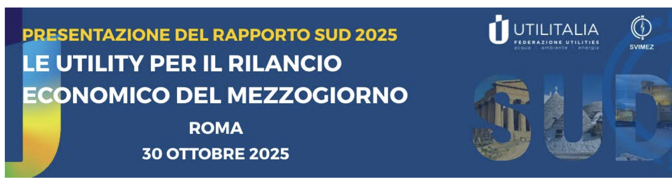 Le utility per il rilancio economico del Mezzogiorno